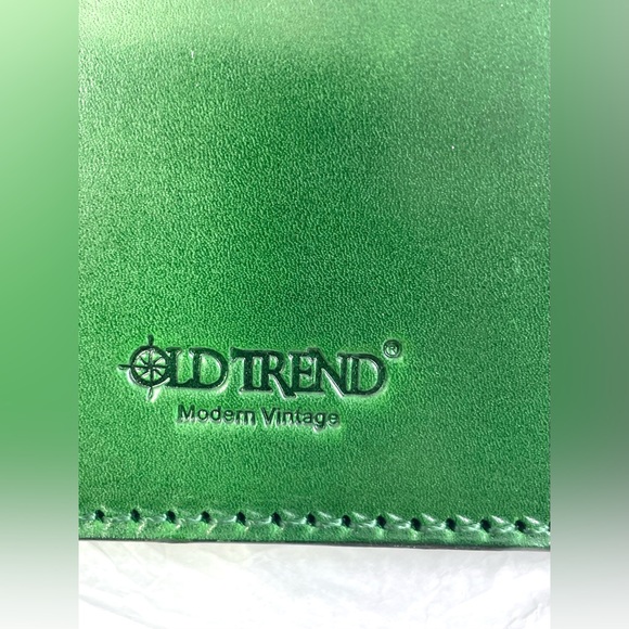 Green Leather Satchel Bag - Picture 5 of 14